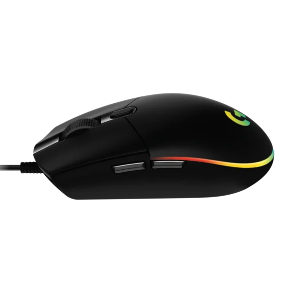Logitech G203-Black | LIGHTSYNC RGB | 8,000 DPI Sensor | 6 Programmable Buttons | Classic Design - Image 4