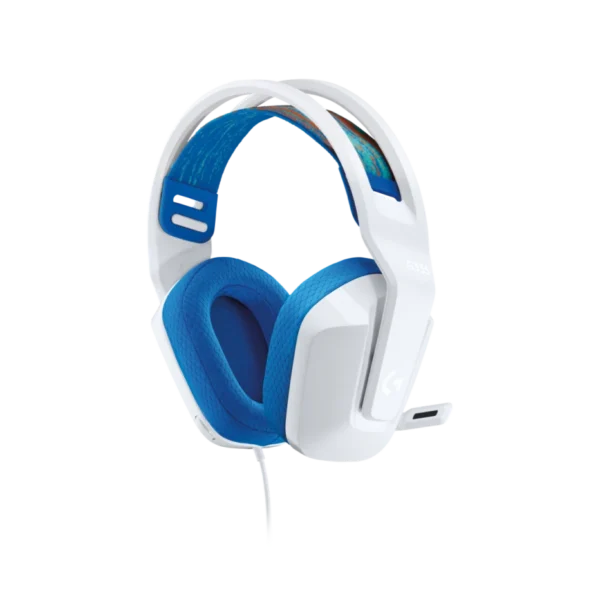 Logitech G335-White | Wired Gaming Headset | Suspension Headband | 40mm Drivers | Plug-and-Play - Image 3