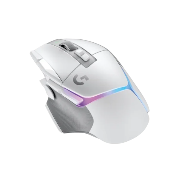 Logitech G502 X PLUS - White | LIGHTSPEED | LIGHTFORCE Switches | HERO 25K | 8-Zone RGB | 106g | USB-C Charging - Image 3