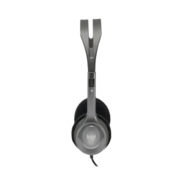 Logitech H110 Headset | Lightweight 74g | 2.35m Cable | Unidirectional Mic | 20Hz-20kHz Audio - Image 3