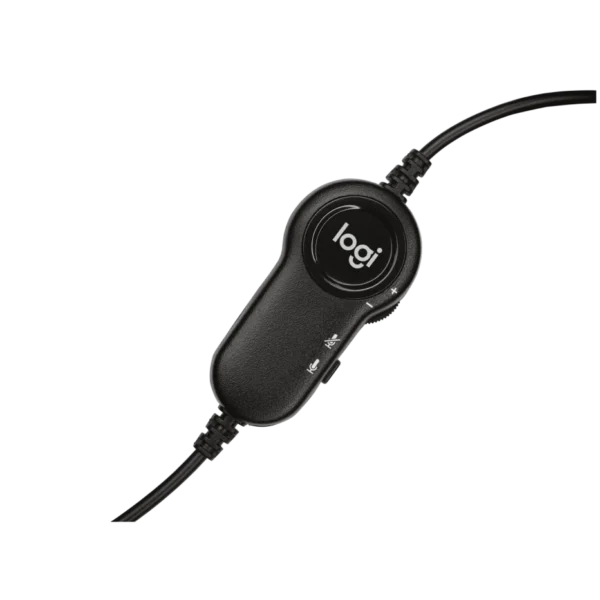 Logitech H150 White | Dual 3.5mm Plugs | In-Line Controls | Lightweight 80g | Adjustable Headband - Image 5