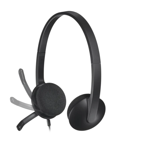Logitech H340 | Plug-and-Play USB-A | Noise-Canceling Mic | Stereo Sound | Lightweight 100g - Image 3