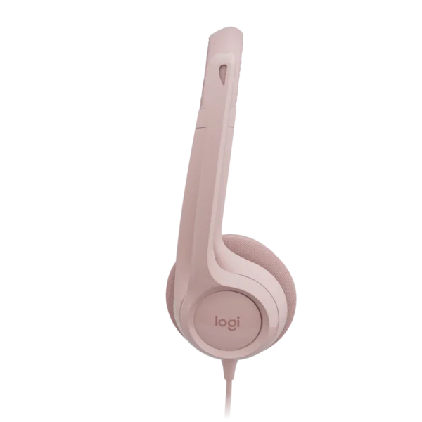Logitech H390 -Rose | Noise-Canceling Mic | Enhanced Digital Audio | In-Line Controls | Plug-and-Play USB - Image 3