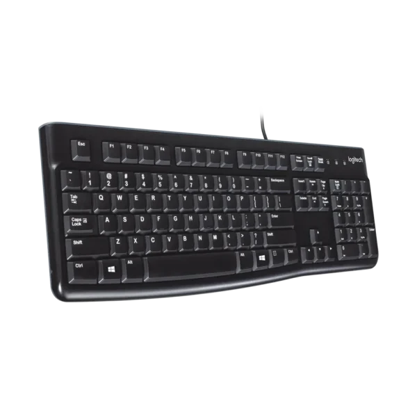 Logitech K120 | Reliable USB Keyboard | Spill-Resistant Design | Full Number Pad | Plug-and-Play | Durable Key Switches - Image 3