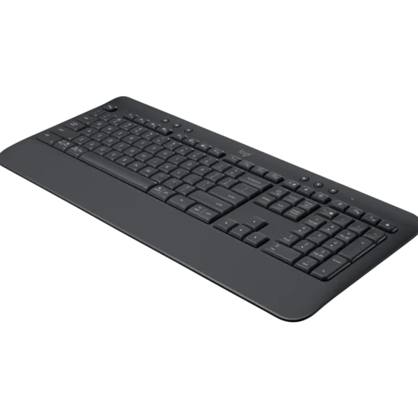 Logitech K650-Graphite | Full-Size with Integrated Palm Rest | Upgraded Shortcuts | 36-Month Battery | Spill-Resistant - Image 4