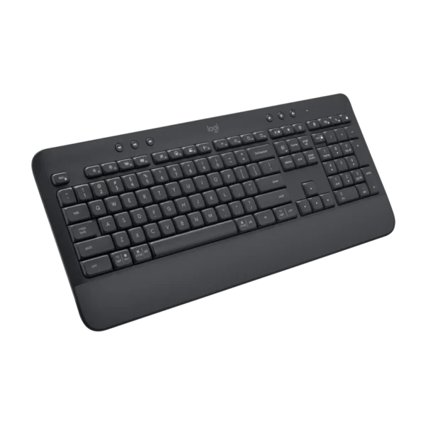 Logitech K650-Graphite | Full-Size with Integrated Palm Rest | Upgraded Shortcuts | 36-Month Battery | Spill-Resistant - Image 3
