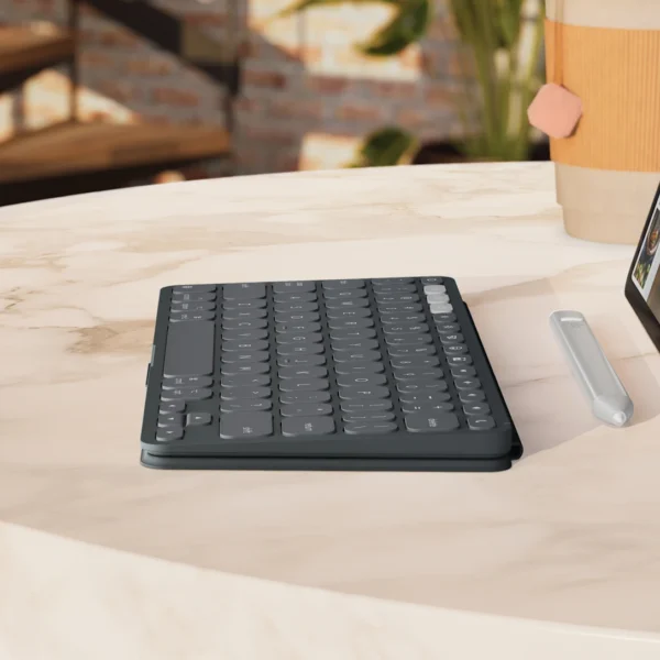 Logitech Keys-To-Go 2-Graphite | 3-Year Battery | 3 Device Easy-Switch | Slim & Lightweight | Sustainable Design - Image 5