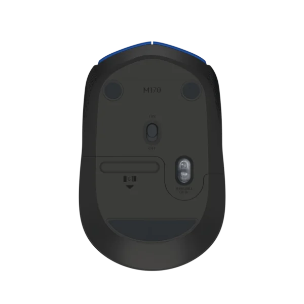 Logitech M171 Wireless Mouse - Blue | Ambidextrous Design | 2.4GHz | 1000 DPI | 12-Month Battery | USB Nano Receiver | Sustainable - Image 5