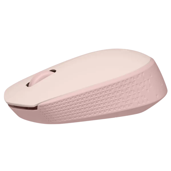 Logitech M171 Wireless Mouse - Rose | Ambidextrous Design | 2.4GHz | 1000 DPI | 12-Month Battery | USB Nano Receiver - Image 4