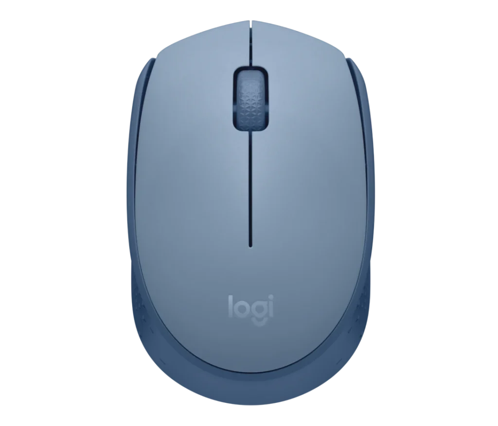 Logitech M171 Wireless Mouse-Blue Gray