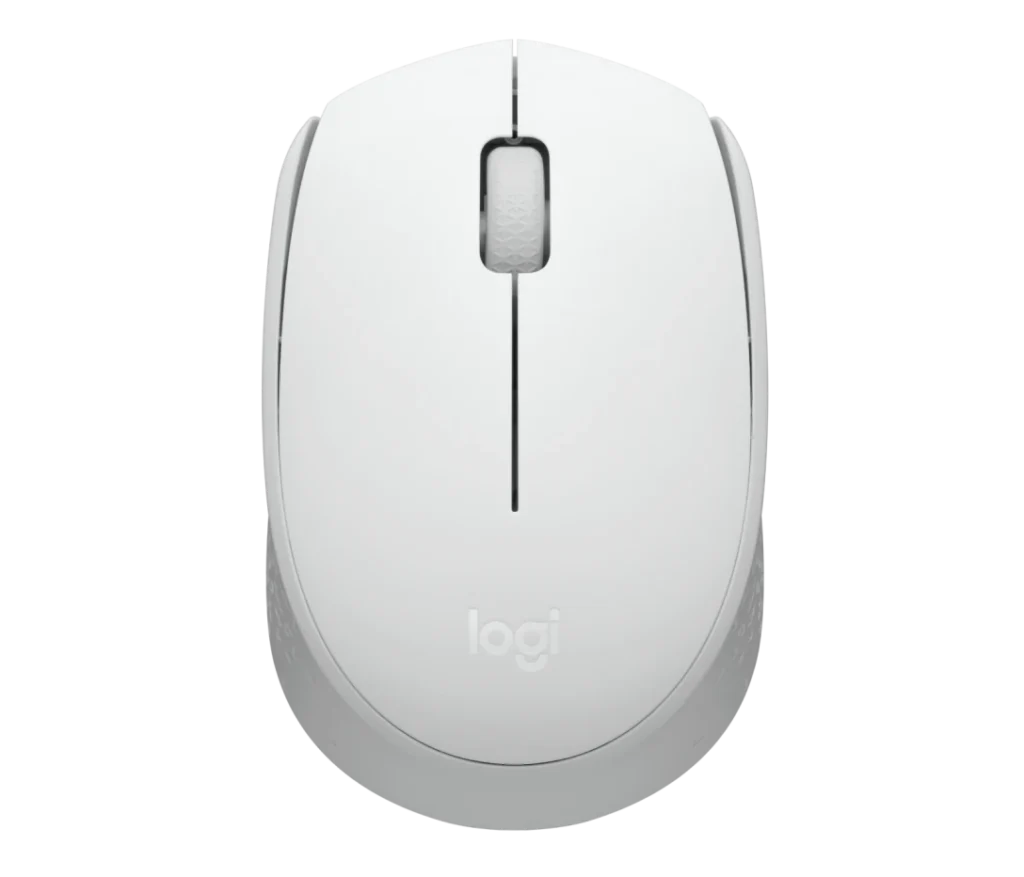 Logitech M171 Wireless Mouse-Off-White