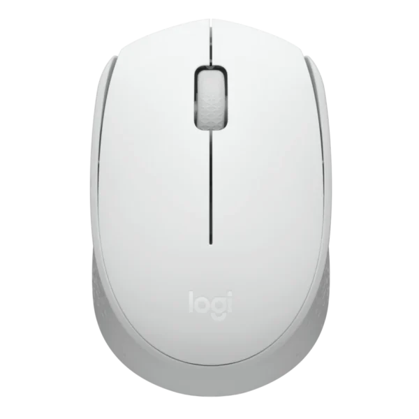 Logitech M171 Wireless Mouse-Off-White