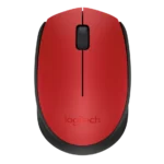 Logitech M171 Wireless Mouse - Red | Ambidextrous Design | 2.4GHz | 1000 DPI | 12-Month Battery | USB Nano Receiver | Sustainable