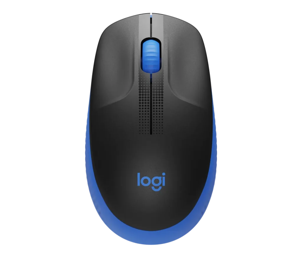 Logitech M190 Wireless Mouse-Blue