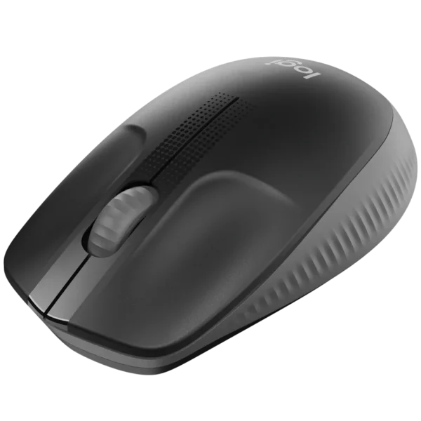 Logitech M190 Wireless Mouse-Charcoal | Comfortable Contoured Design | 2.4GHz | 1000 DPI | 18-Month Battery | USB Nano Receiver - Image 3