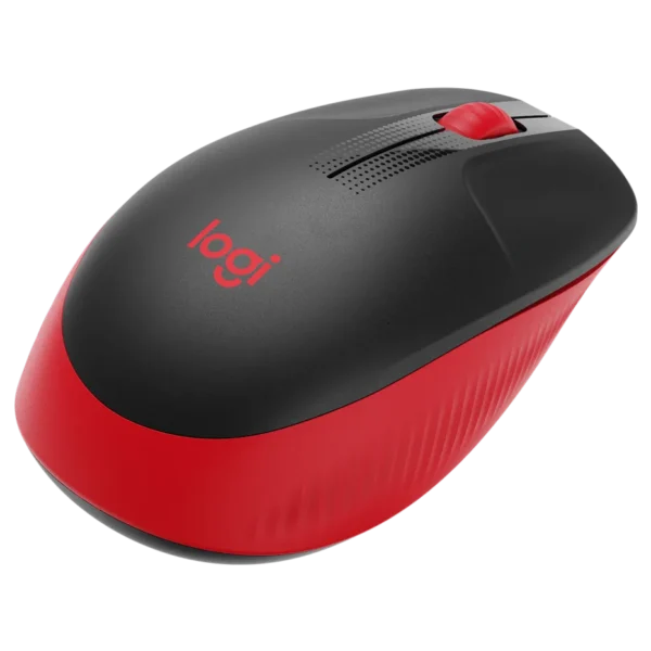 Logitech M190 Wireless Mouse-Red | Comfortable Contoured Design | 2.4GHz | 1000 DPI | 18-Month Battery - Image 4