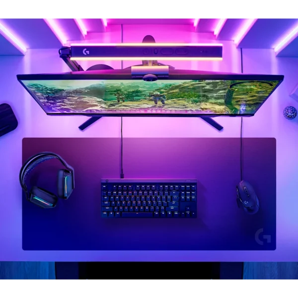 Logitech G840 XL - Black | 900x400mm Full Desktop | Performance-Tuned Surface | Stable Rubber Base | 3mm Thin Profile - Image 6