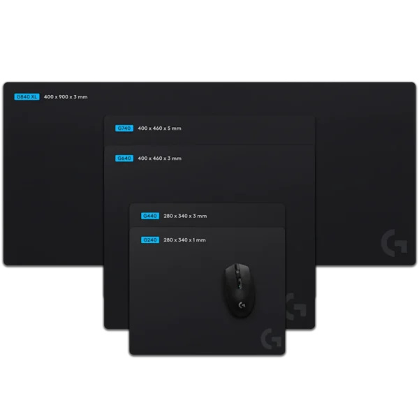 Logitech G440 - Black | Low Friction Surface | Rubber Base | 340 x 280mm | Optimized for Logitech G Mice | FSC-Certified Packaging - Image 5