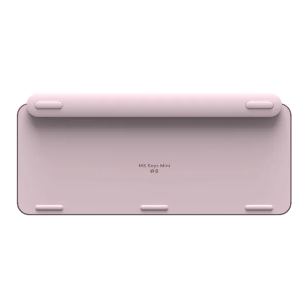Logitech MX Keys Mini - Rose | Minimalist Wireless Illuminated Keyboard | Bluetooth | USB-C Rechargeable | Smart Backlighting - Image 5