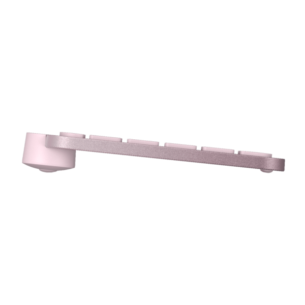 Logitech MX Keys Mini - Rose | Minimalist Wireless Illuminated Keyboard | Bluetooth | USB-C Rechargeable | Smart Backlighting - Image 6