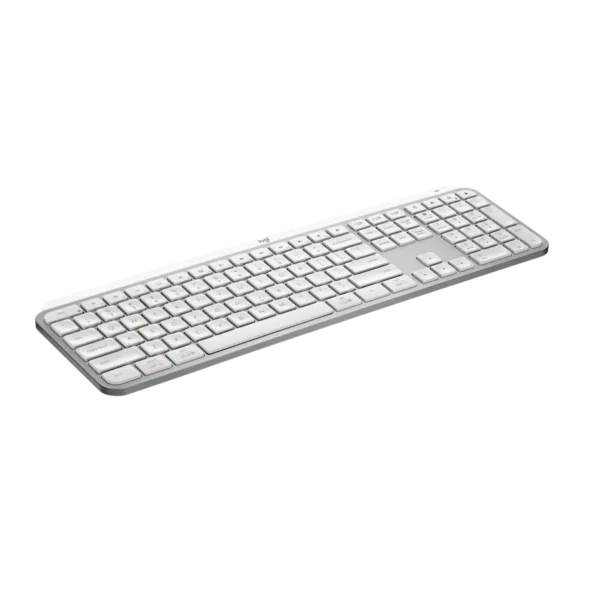 Logitech MX Keys S-Pale Gray | Smart Backlighting | USB-C Rechargeable | Bluetooth/Logi Bolt | 3 Devices | Low-Carbon Aluminum | Recycled Plastic - Image 5