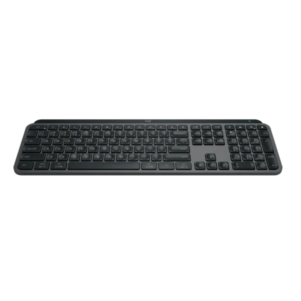 Logitech MX Keys S-Graphite | Smart Backlighting | USB-C Rechargeable | Bluetooth/Logi Bolt | 3 Devices | Low-Carbon Aluminum | Recycled Plastic - Image 4