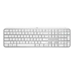 Logitech MX Keys S-Pale Gray | Smart Backlighting | USB-C Rechargeable | Bluetooth/Logi Bolt | 3 Devices | Low-Carbon Aluminum | Recycled Plastic