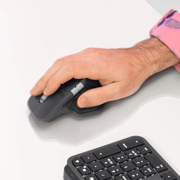 Logitech MX Master 4-Graphite | Haptic Feedback | Actions Ring | 8K DPI | MagSpeed Scroll | 70-Day Battery | Sustainable - Image 5