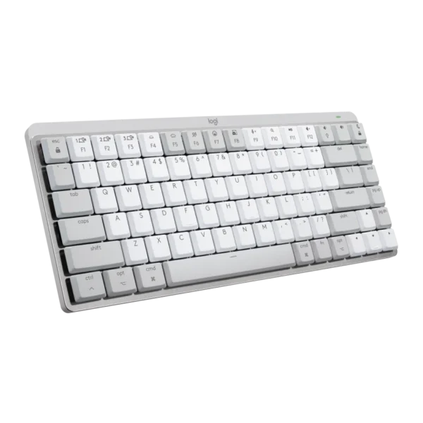 Logitech MX Mechanical Mini-Mac | Low-Profile Mechanical Keyboard | Tactile Quiet Switches | Smart Backlighting | USB-C | 3 Devices | Sustainable - Image 3