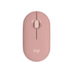 Logitech M350s - Tonal Rose | Slim Portable Bluetooth Mouse | Silent Clicks | 24-Month Battery | 3 Device Easy-Switch | Customizable Button