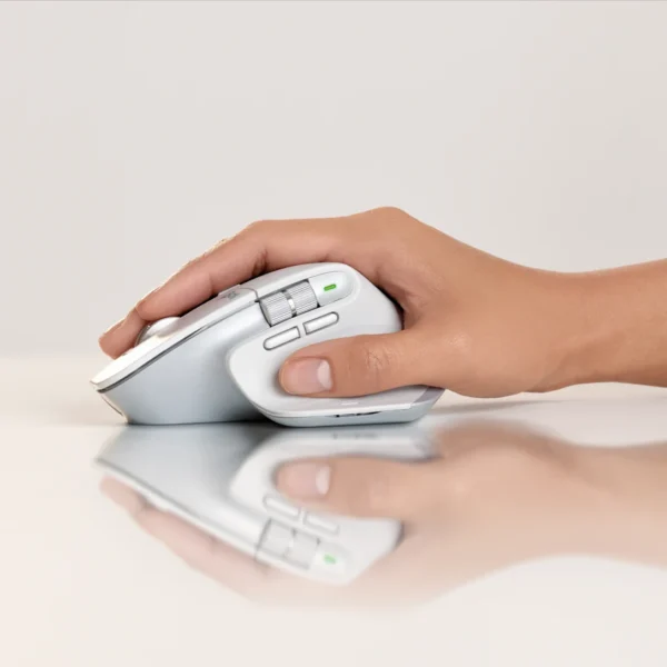 Logitech MX Master 3S-Pale Gray | 8K DPI | Quiet Clicks | MagSpeed Scroll | 70-Day Battery | USB-C | Multi-Device - Image 2