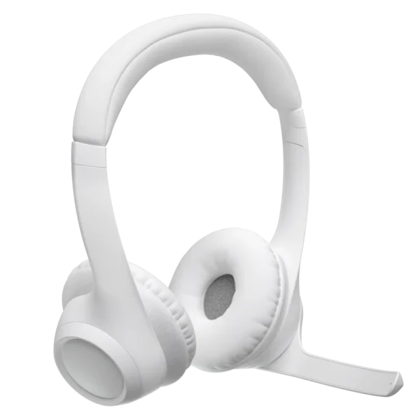 Logitech Zone 300-Off White | Wireless Headset | Bluetooth 5.3 | USB-C Receiver | 30m Range | 20-Hour Battery | Noise-Canceling Mics - Image 5