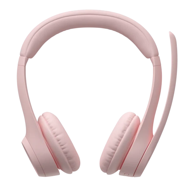 Logitech Zone 300-Rose | Wireless Headset | Bluetooth 5.3 | USB-C Receiver | 30m Range | 20-Hour Battery | Noise-Canceling Mics - Image 2