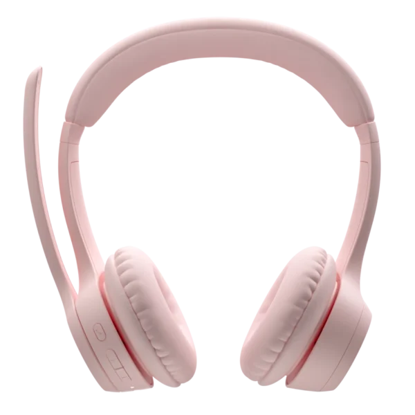 Logitech Zone 300-Rose | Wireless Headset | Bluetooth 5.3 | USB-C Receiver | 30m Range | 20-Hour Battery | Noise-Canceling Mics - Image 3