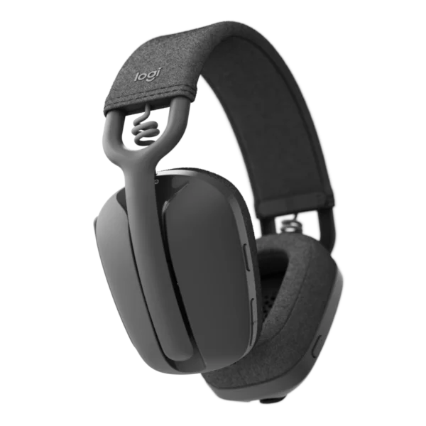 Logitech ZONE VIBE 100 Graphite | 20-Hour Battery | 40mm Drivers | Dual MEMS Mics | Bluetooth 5.2 | 30m Range - Image 5
