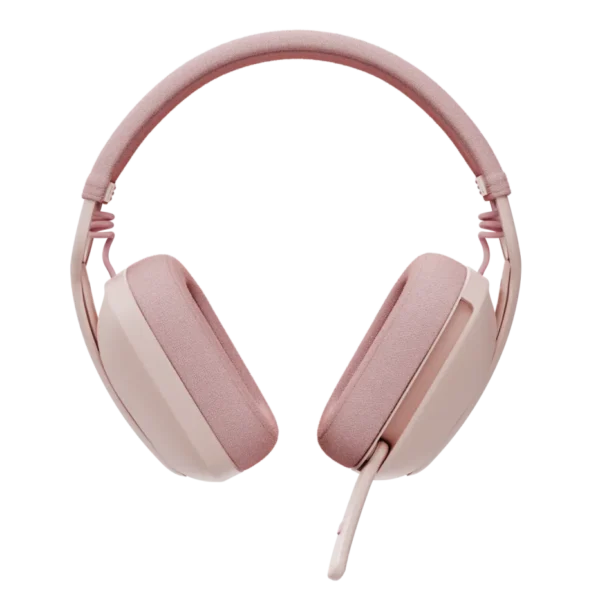 Logitech ZONE VIBE 100 Rose | 20-Hour Battery | 40mm Drivers | Dual MEMS Mics | Bluetooth 5.2 | 30m Range - Image 3