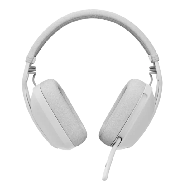 Logitech ZONE VIBE 100 Off White | 20-Hour Battery | 40mm Drivers | Dual MEMS Mics | Bluetooth 5.2 | 30m Range - Image 3