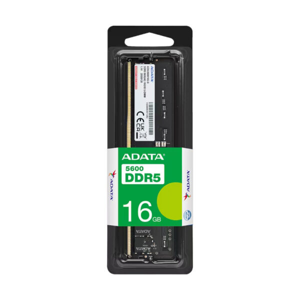 ADATA AD5U560016G-S 16GB DDR5 5600MHz U-DIMM RAM – CL46, 1.1V, 288-Pin DIMM - Image 3