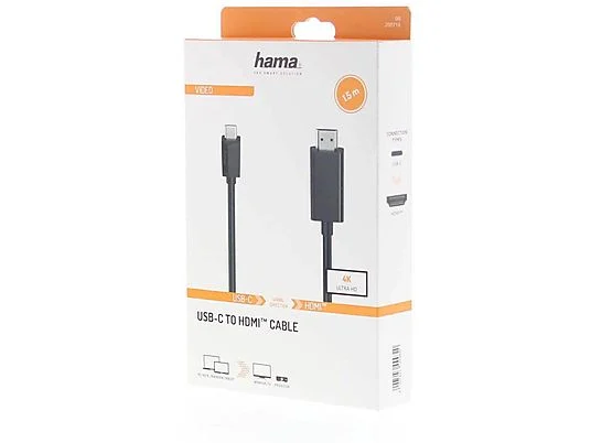 HAMA Video Cable USB-C Plug