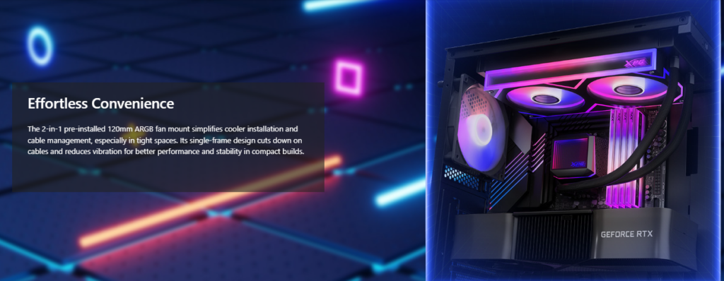 ADATA LEVANTE II 240 All-in-One CPU Liquid Cooler