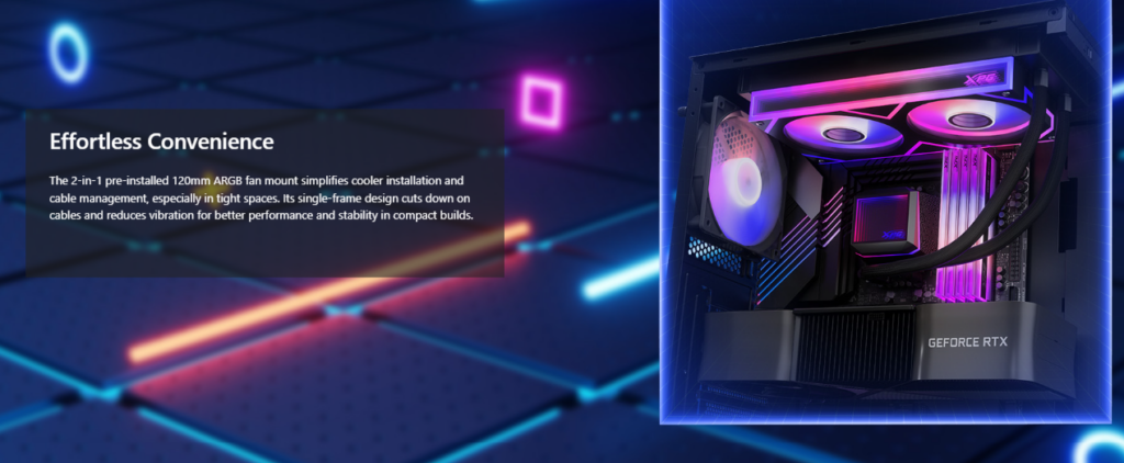 ADATA XPG LEVANTE II 240 CPU Liquid Cooler
