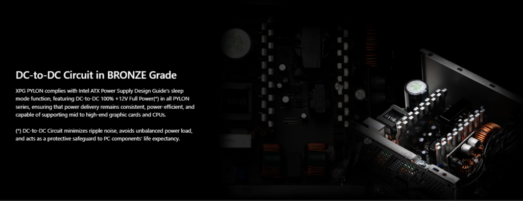 ADATA XPG PYLON 550W Power Supply 