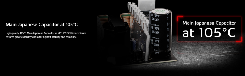 ADATA XPG PYLON 550W Power Supply 