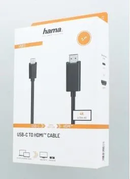 Hama Video Cable – USB-C Plug
