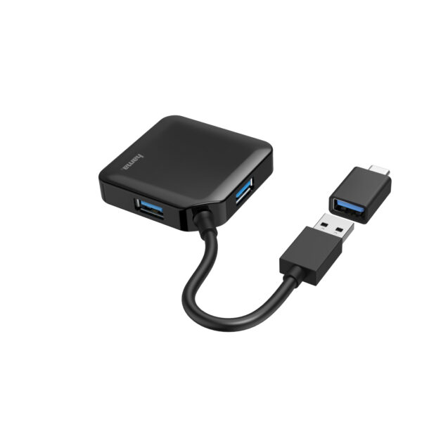 HAMA USB Hub 4 Ports USB 3.2