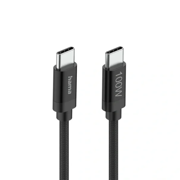 Hama Fabric Charging Cable USB-C Plug