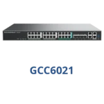Grandstream GCC6021 UC & Networking Convergence Solution – 10Gbps VPN Router, Next-Generation Firewall, IP PBX, 24-Port Network Switch, 370W PoE Budget, 3-Year Warranty