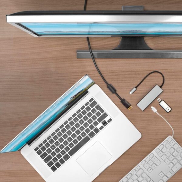 Hama USB-C Hub – 4-Port 2x USB-A